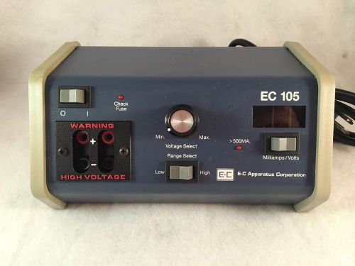 E-C Apparatus Corp EC-105 Electrophoresis Power Supply