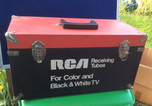 Vintage rca repairmen  tubes case in good condition (empty) for sale
