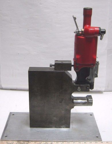Chicago pneumatic compression &#034;c&#034; riveter rivet squeezer cp-351 for sale