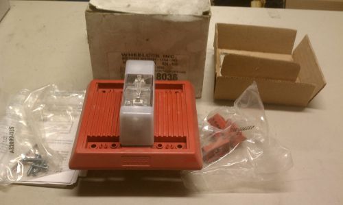 *new* wheelock mt-24-wm-vfr fire alarm strobe - multitone  v159 for sale