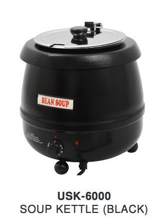Black Soup Kettle Uniworld USK-6000 NEW #4597