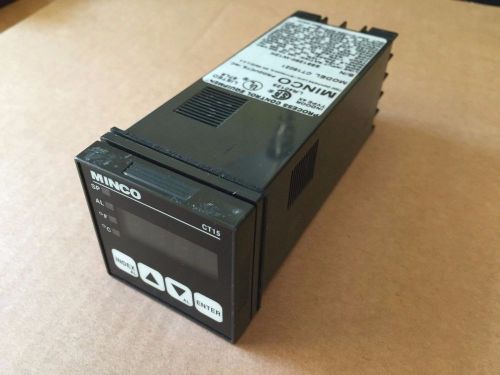 Minco CT15 Temperature Controller &amp; Alarm CT15021 Compact 1 /16 DIN size
