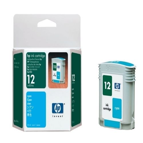 HP 12 (C4804A) Cyan Ink Cartridge