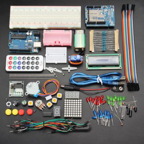 Geekcreit™ uno basic starter learning kit upgrade version for arduino for sale