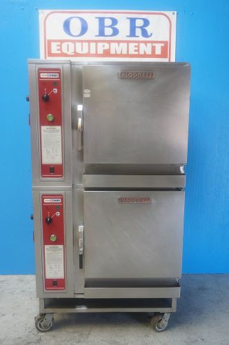 BLODGETT DOUBLE STACKED CONVECTION COMBI OVEN MODEL BCS-6 MFG 2007