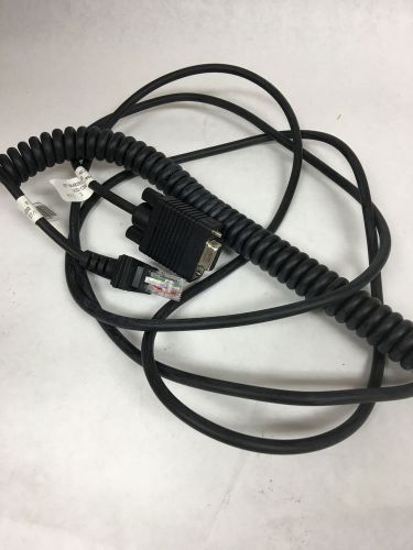 NCR scanner cable 497-0440391 9 pin Blk 1432-C967-0030 REV C