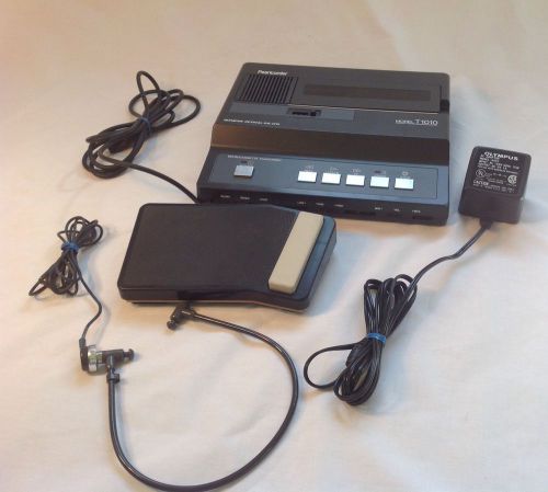Olympus Pearlcorder Model T1010 Microcassette Transcriber