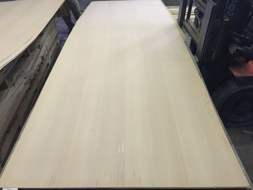 Wood Veneer Beech 48x120 1pcs total 10Mil Paper Backed &#034;EXOTIC&#034; 1610 11 - 15