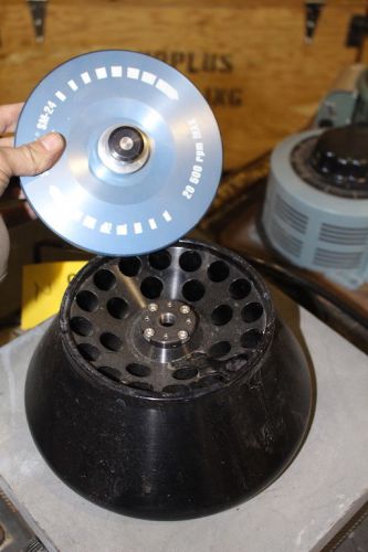 Sorvall sm-24 centrifuge rotor with blue lid for sale