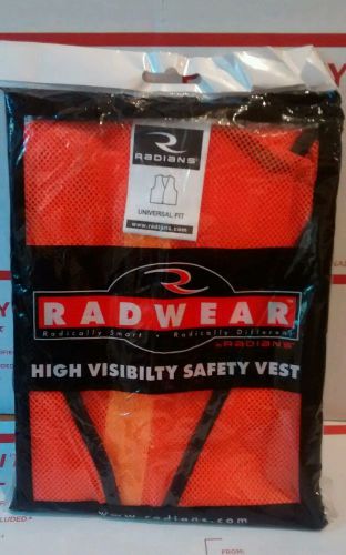 Radwear Universal Fit High Visibility Safety Vest High Visibility Garment