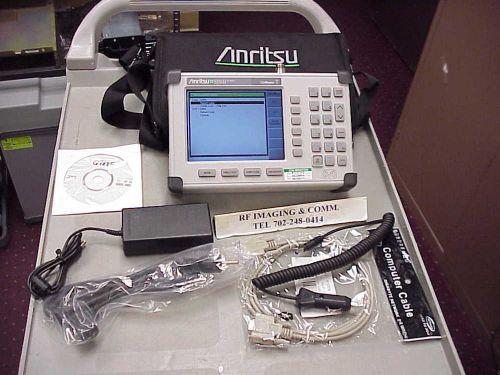 Anritsu / S331D / Site Master Cable, Antenna Analyzer, w/standerd acc included