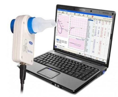 Spirometer pft asthma care device lung function test peak flow meter for sale