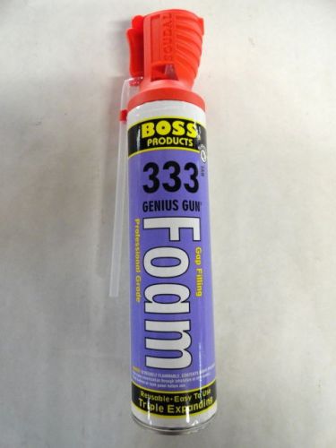 Boss 333 triple expanding urethane foam sealant for sale