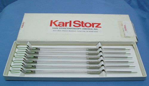 Karl storz 27042k monopolar electrode, 27 fr, box of 6, green for sale