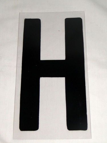 Replacement Plastic Letter for Outdoor Marquee Portable Sign Plastic 11 inch &#034;H&#034;