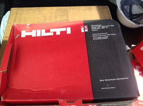 Hilti Firestop Retrofit Sleeve Kit CFS-SL RK4&#034;