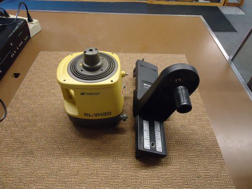 Topcon rl-vh3d red beam rotary laser w/wall mount **look** for sale