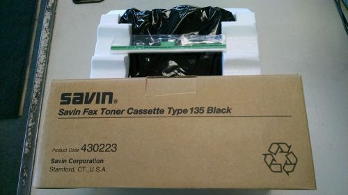 SAVIN FAX TONER TYPE 135 BLACK ( 430223)