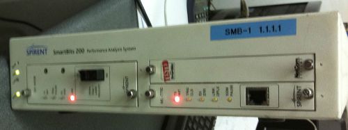 Spirent SmartBits 200 Performance Analysis System w/GX-1405B &amp; ML-7710 Modules