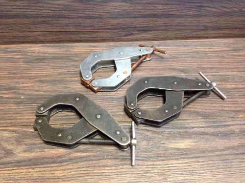 Lot of 4 1/2 d kant twist clamps for sale