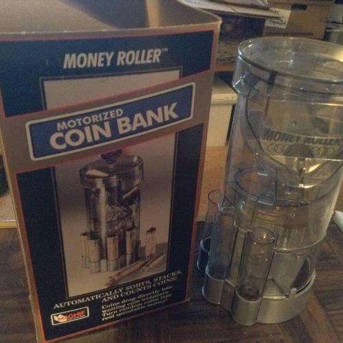 Mirage coin sorter and rolling machine bank