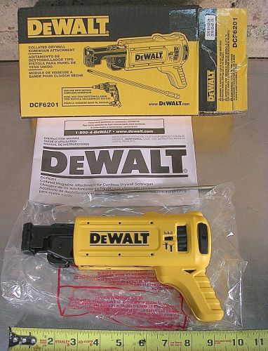 DEWALT MODEL No. DCF6201, COLLATED DRYWALL SCREWGUN ATTACHMENT - NEW