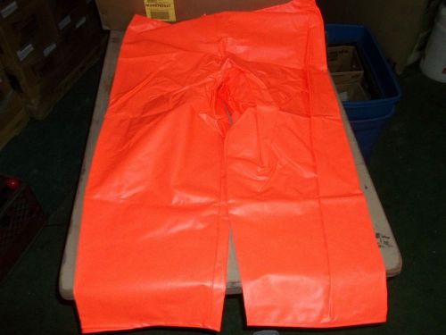 Nasco 501TF132 0810009 XL Rain Pants Orange NIB