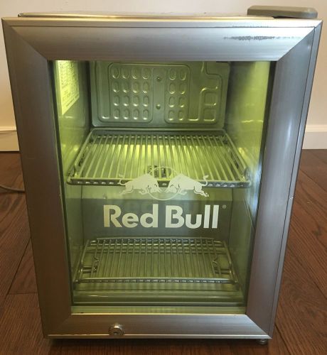 Red Bull Commercial Reach In Counter Top Mini Fridge Cooler Display