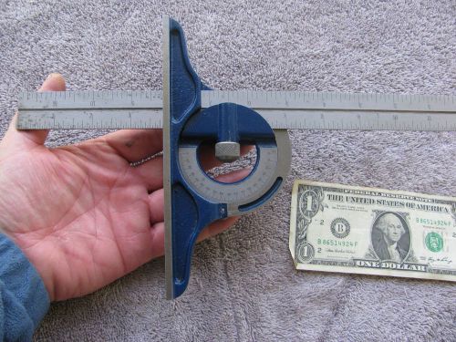 Scheer tumico 12&#034; combination square protractor   tools machinist tool for sale