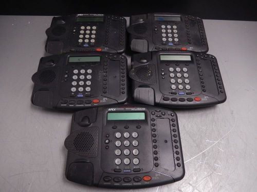 Lot of 5x Mixed 3COM NBX 3102 3C10402B 3C10402A NO HANDSETS NO STANDS