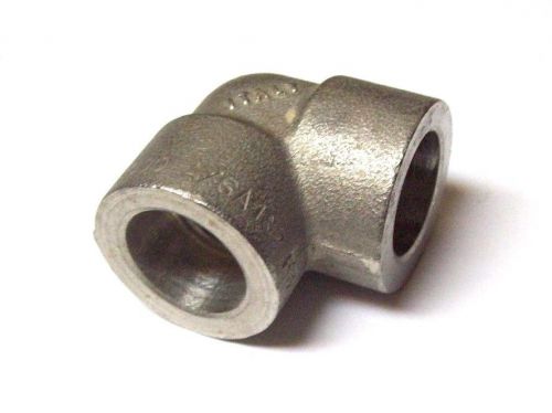 90 degree elbow 1/2&#034; 3000# socket weld 304 stainless steel &lt;606wh for sale