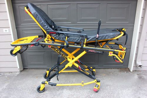 Stryker mx-pro 650lb 6082 ambulance stretcher w/o2holder iv brake ems gurney cot for sale