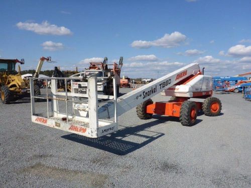1999 snorkel 60 ft. 4x4 boom lift manlift dual fuel (stock #1915) for sale