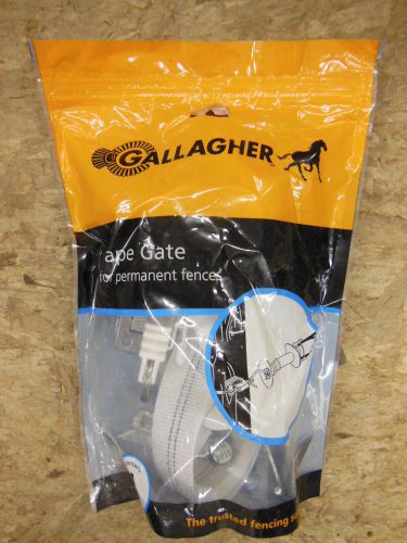 Gallagher ELECTRIC FENCE 1 1/2&#034; TAPE GATE - Livestock Horses NEW