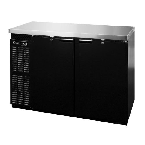 Continental Refrigerator BBC59 Back Bar Cabinet, Refrigerated