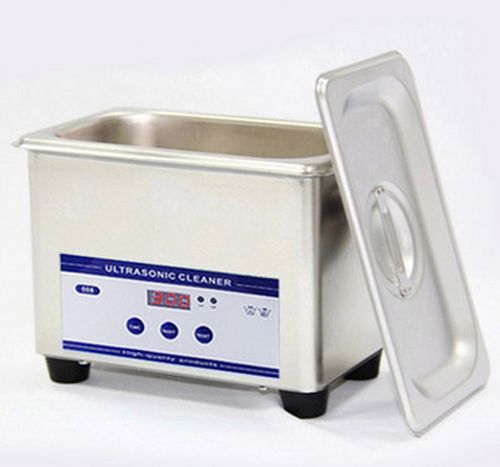 AC220V 50W 0.8Liter Ultrasonic Cleaning Machine Wash Glasses Cleaner Jewellery