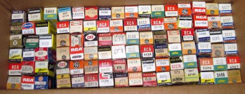 Lot of 138 Various  Electronics Vacuum  Tubes
