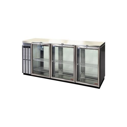 Continental Refrigerator BBUC79S-SS-GD-PT Back Bar Cabinet, Refrigerated