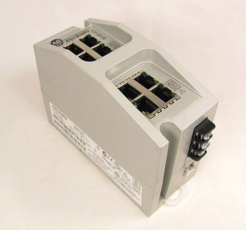 Allen Bradley, Stratix 6000, Ethernet Switch, 1783-EMS08T, Series B, Nice Shape!