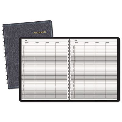 Four-Person Group Undated Daily Appointment Book, 8 1/2 x 11, White,, 1 Each
