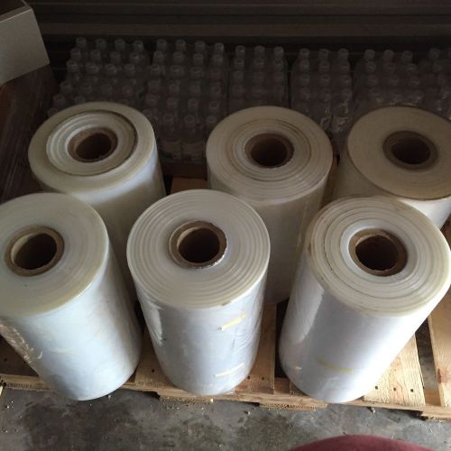 Heat shrink wrap film 18 inch rolls - 6 rolls for sale