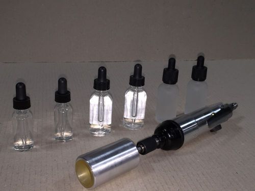 Dropper style bottle capping machine/pump spray cap tightener lot of 4! for sale