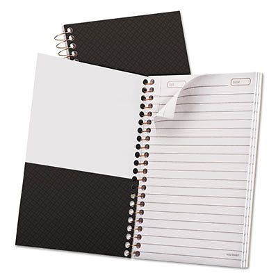Gold Fibre Personal Notebook, College/Medium, 5 x 7, Grey Cover, 100 Sheets