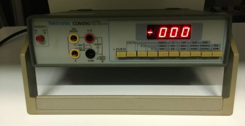 Tektronix CDM250 DIGITAL MULTIMETER SIU 306749 Tested and Working