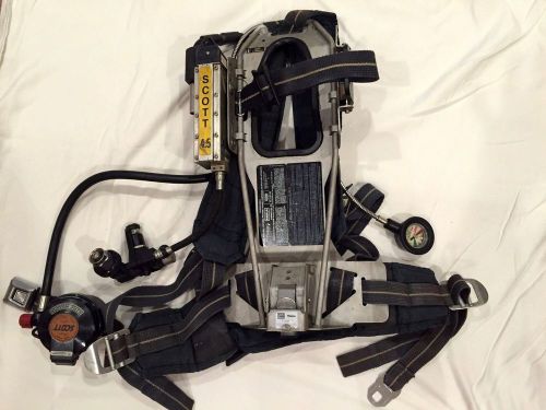 Scott airpak 4.5 scba 2002 edition cbrne and rit connection w/av3000 for sale