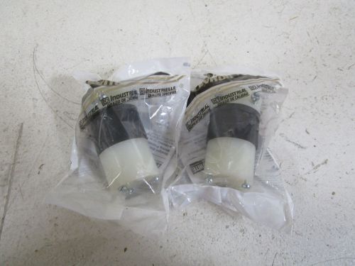 LOT OF 2 LEVITON CONNECTOR 5269-C *NEW IN FACTORY BAG*