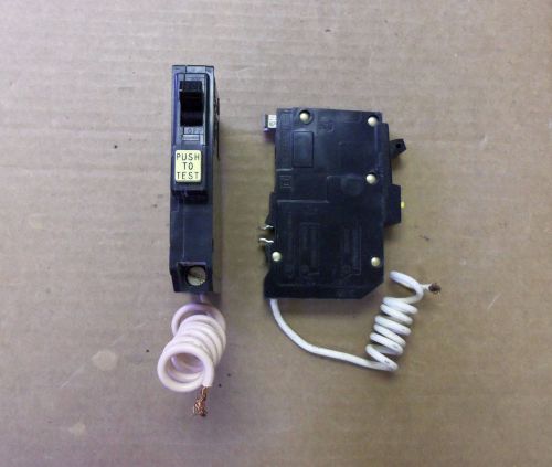 SQUARE D QO 1 pole 20 amp QO120GFI Breaker GF GFI GFCI OLD STYLE