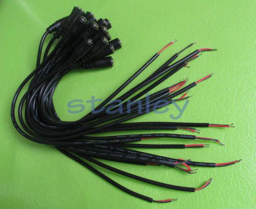 5 cable 3.5x1.35mm DC female for GPS satellite monitor power connector cord 26cm