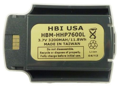BATTERY FOR HONEYWELL DOLPHIN 7600, 7600-BTEC 3.7V LITHIU ION SANYO CELLS   EACH