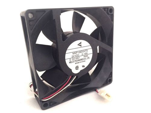 NEW!! MELCO MMF-09D24TS RM9 24VDC 0.19A(90x90x25mm) 3Wires Fan